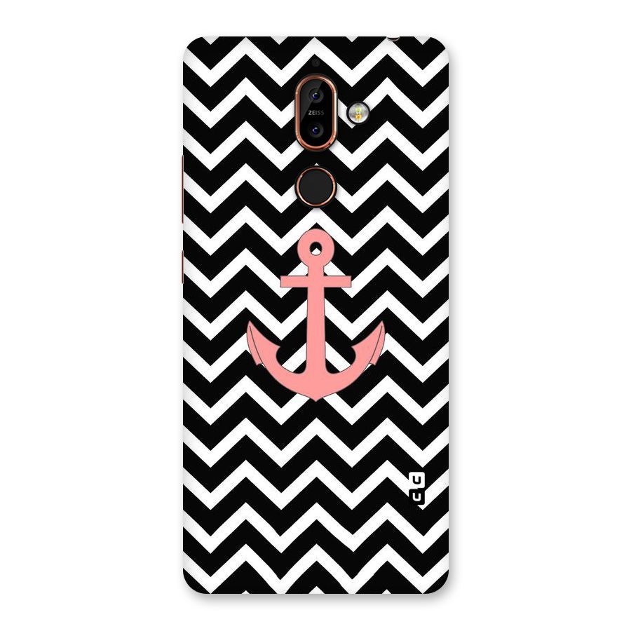 Pink Sailor Back Case for Nokia 7 Plus