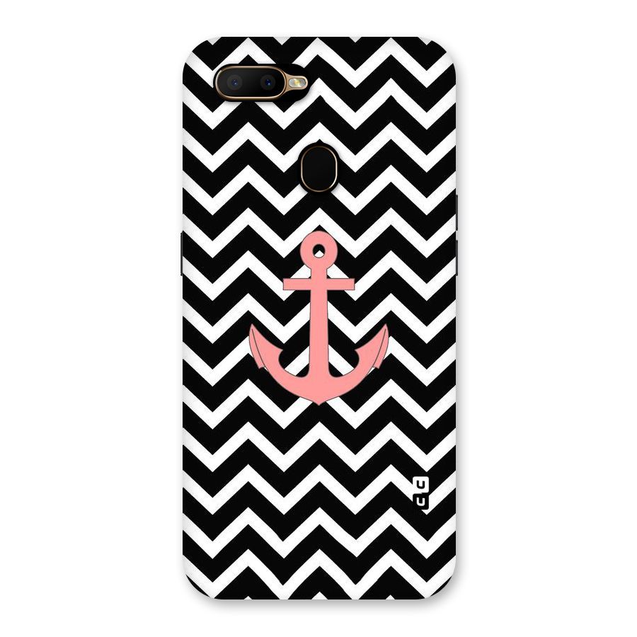 Pink Sailor Back Case for Oppo A5s