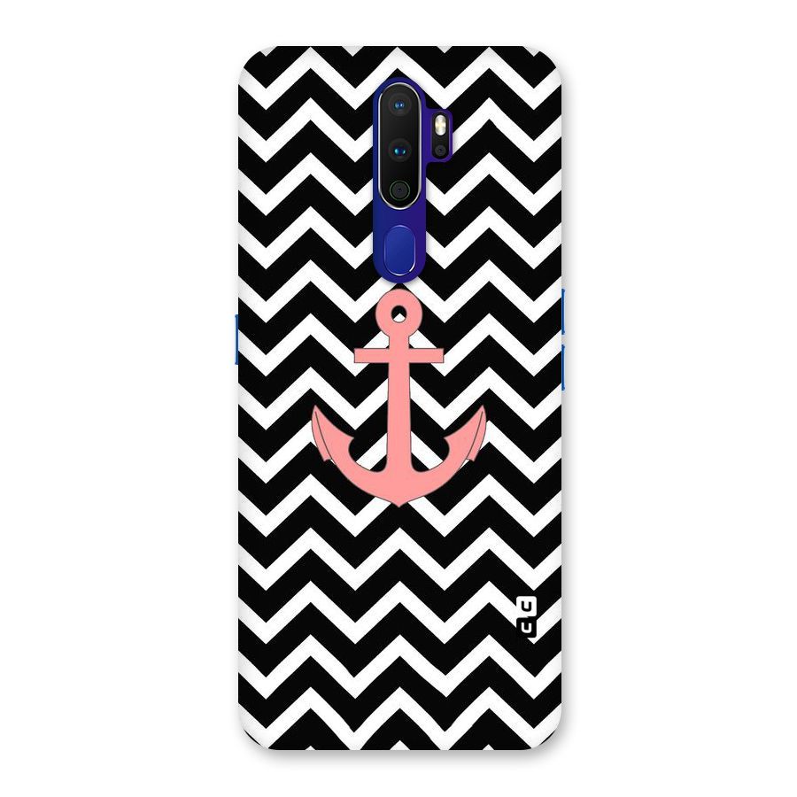 Pink Sailor Back Case for Oppo A9 (2020)