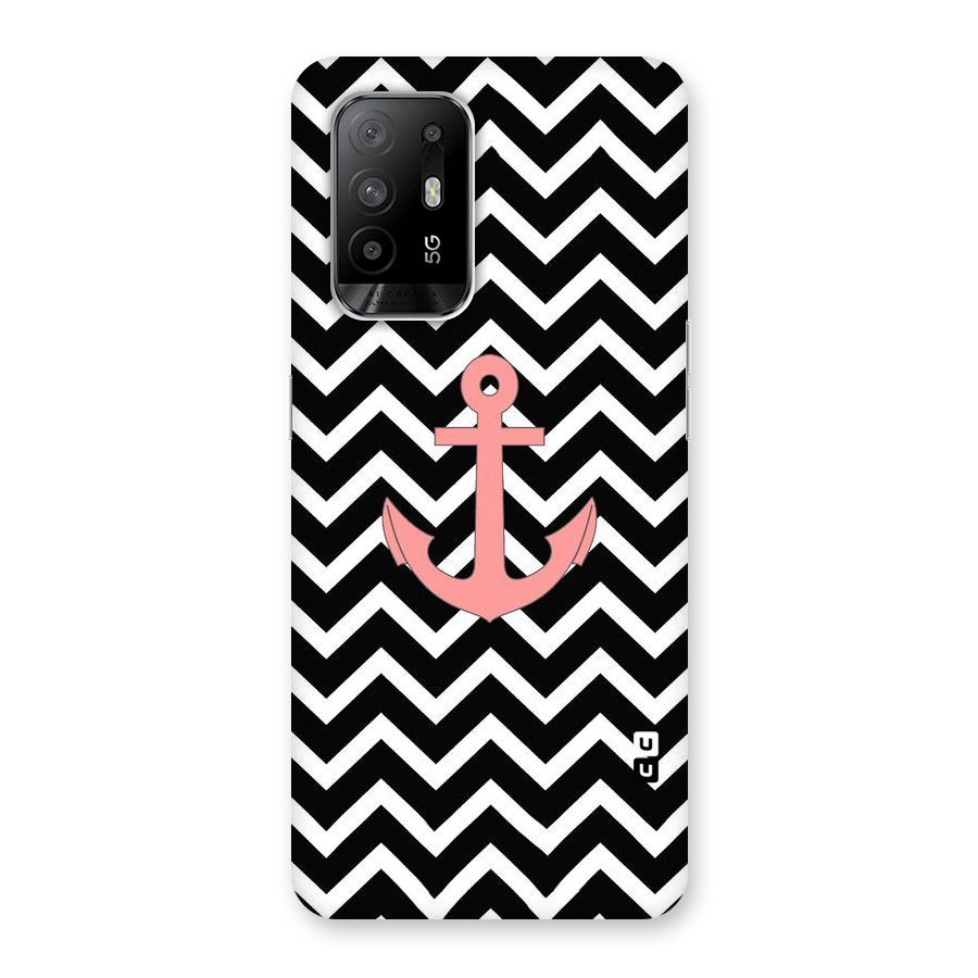 Pink Sailor Back Case for Oppo F19 Pro Plus 5G