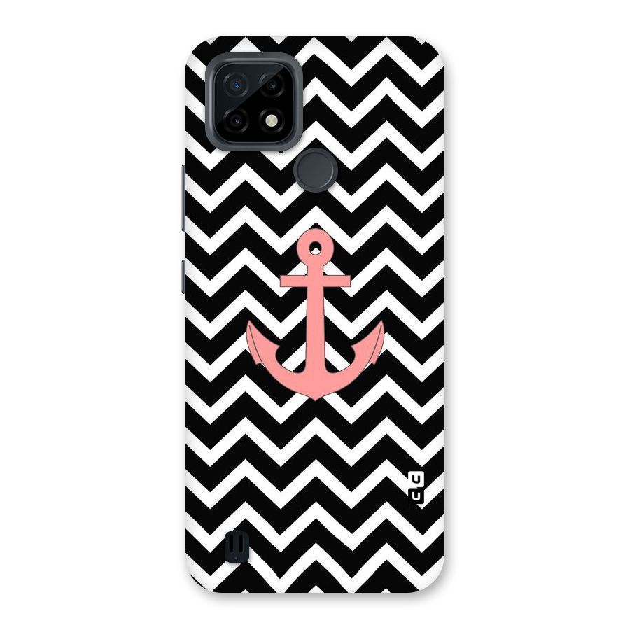 Pink Sailor Back Case for Realme C21