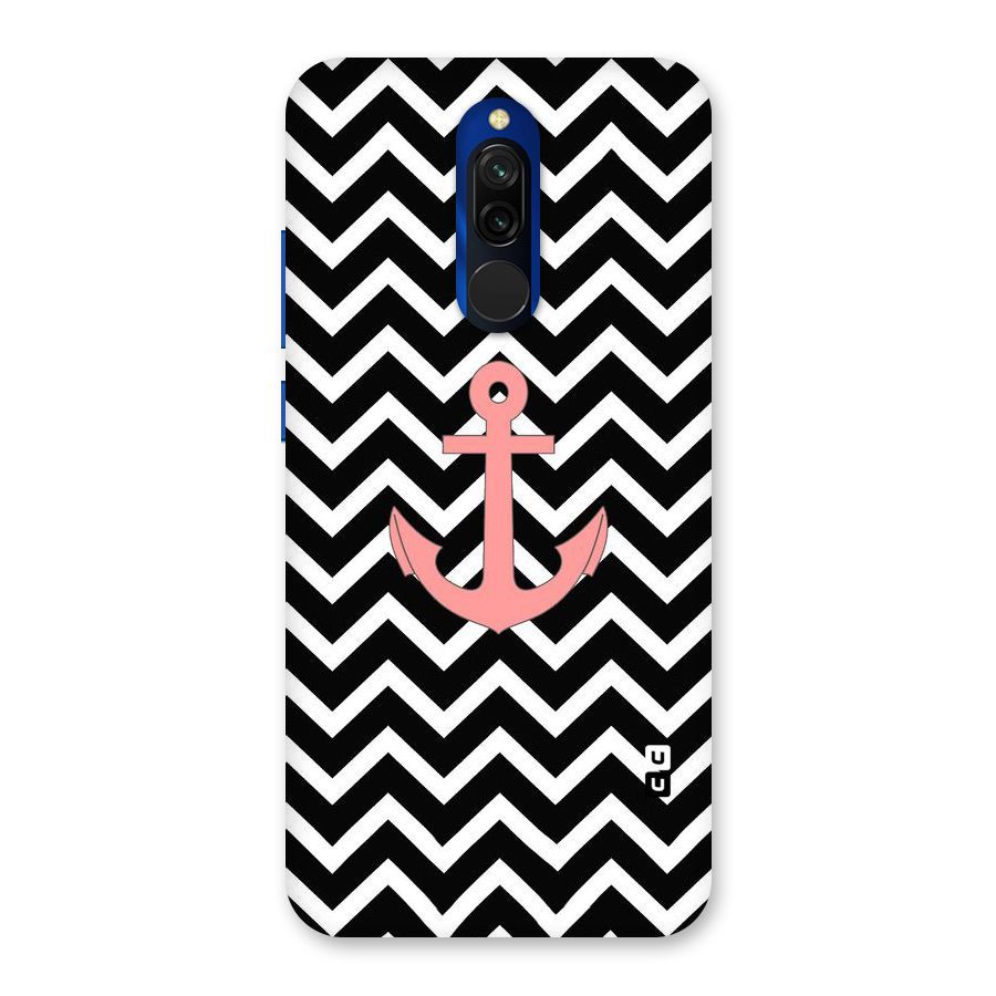Pink Sailor Back Case for Redmi 8