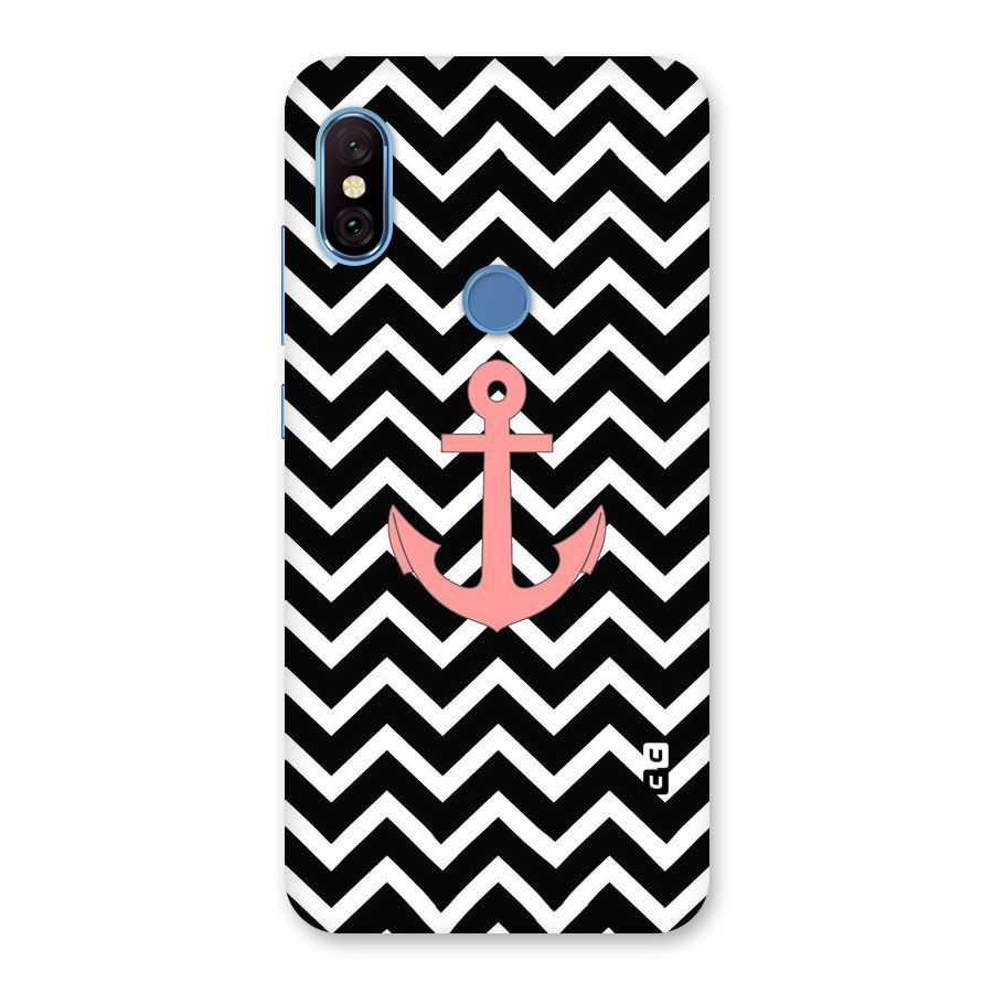 Pink Sailor Back Case for Redmi Note 6 Pro
