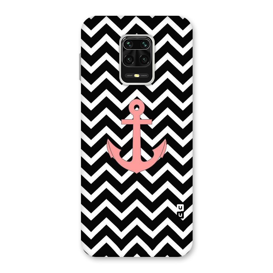 Pink Sailor Back Case for Redmi Note 9 Pro
