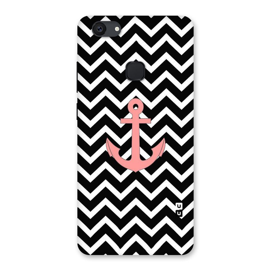 Pink Sailor Back Case for Vivo V7 Plus