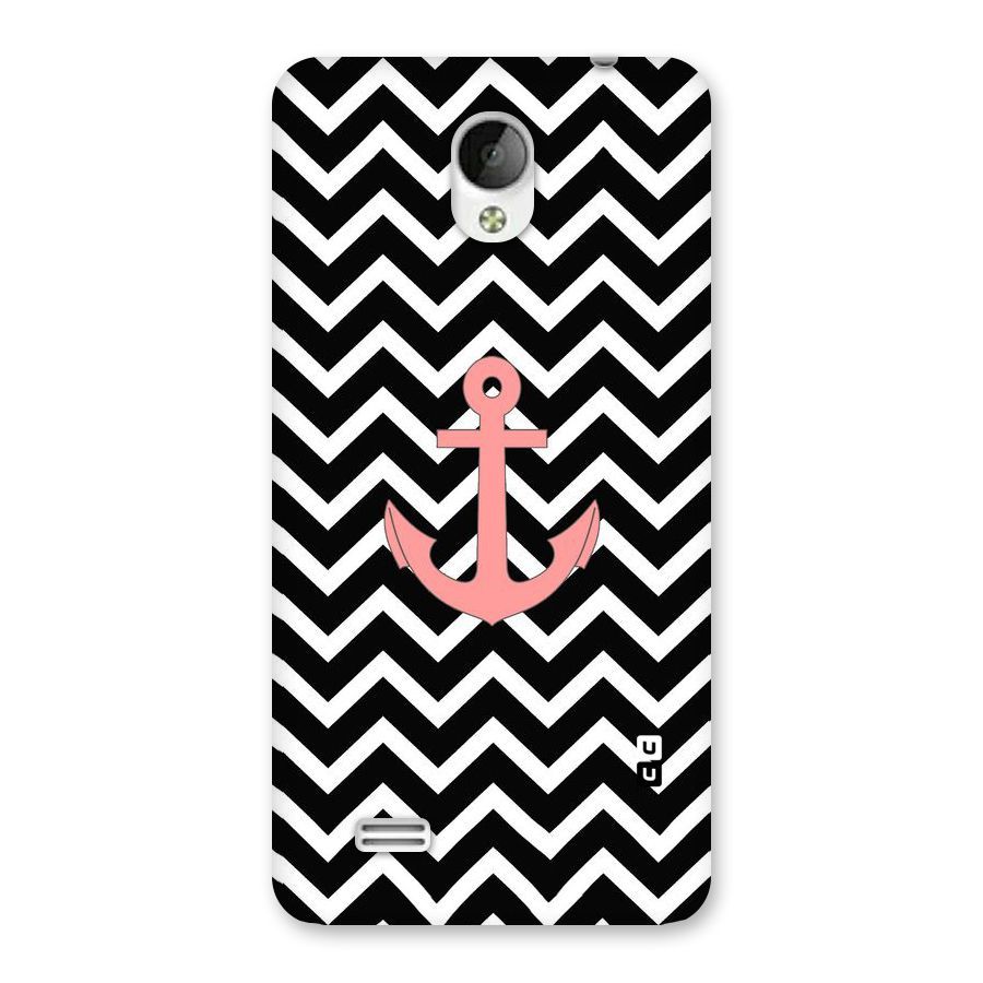 Pink Sailor Back Case for Vivo Y21