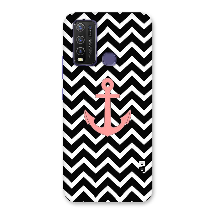 Pink Sailor Back Case for Vivo Y30