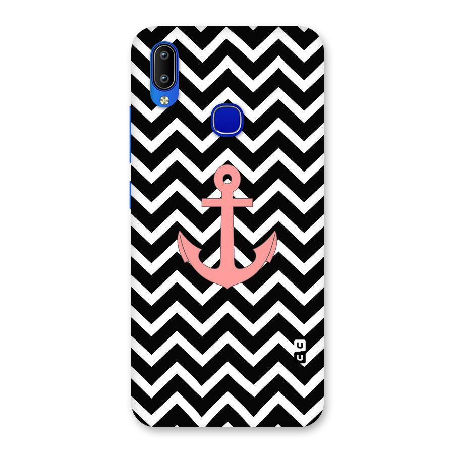 Pink Sailor Back Case for Vivo Y91