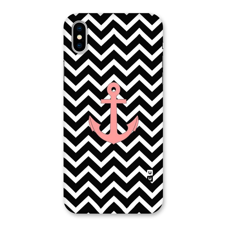 Pink Sailor Back Case for iPhone X