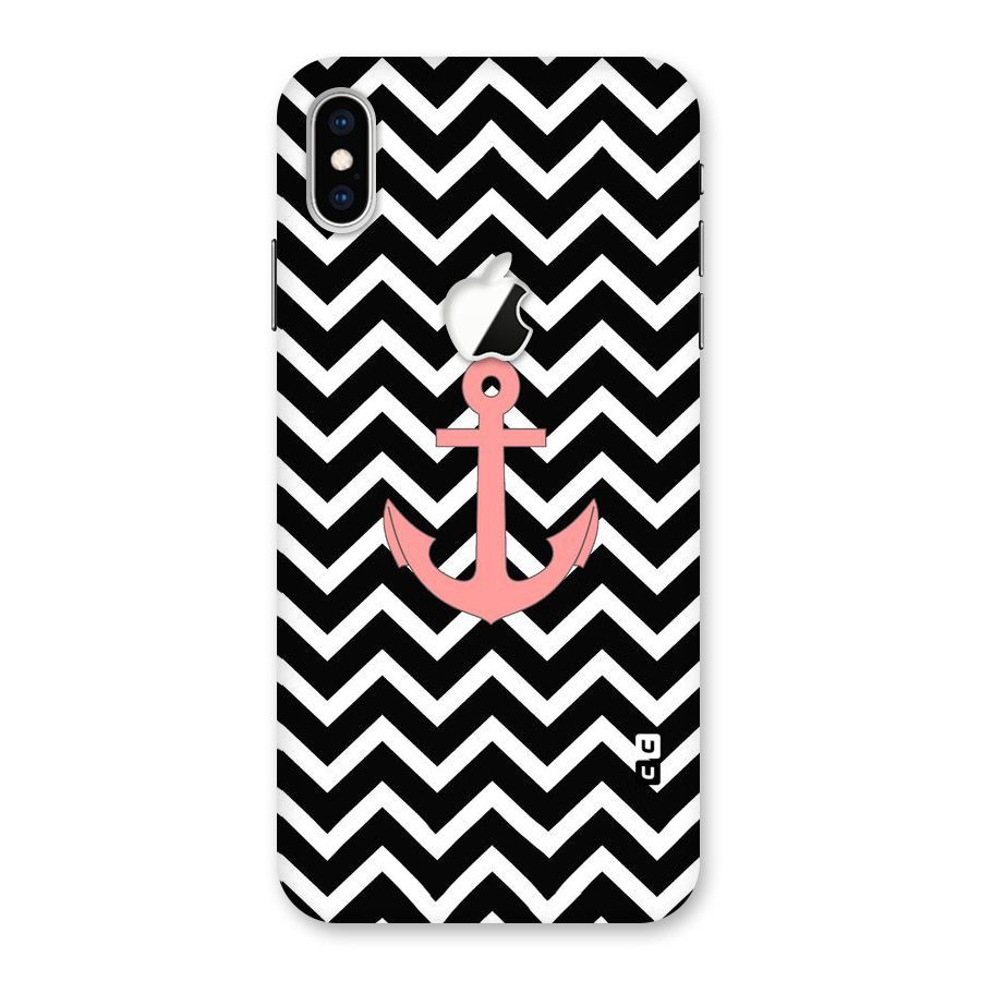 Pink Sailor Back Case for iPhone XS Max Apple Cut