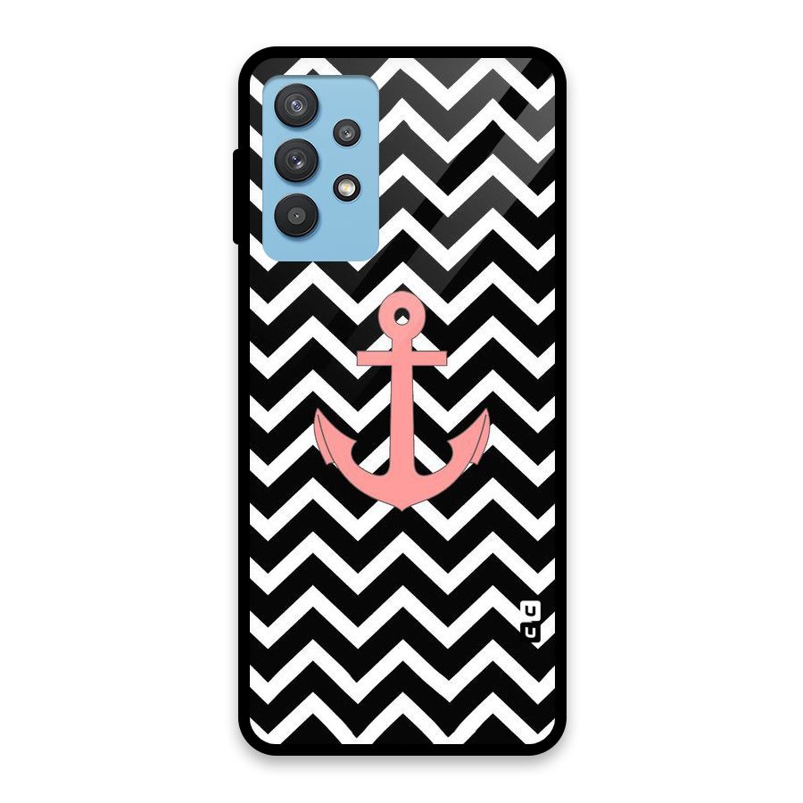 Pink Sailor Glass Back Case for Galaxy M32 5G