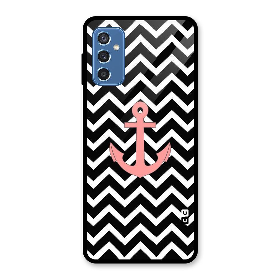 Pink Sailor Glass Back Case for Galaxy M52 5G