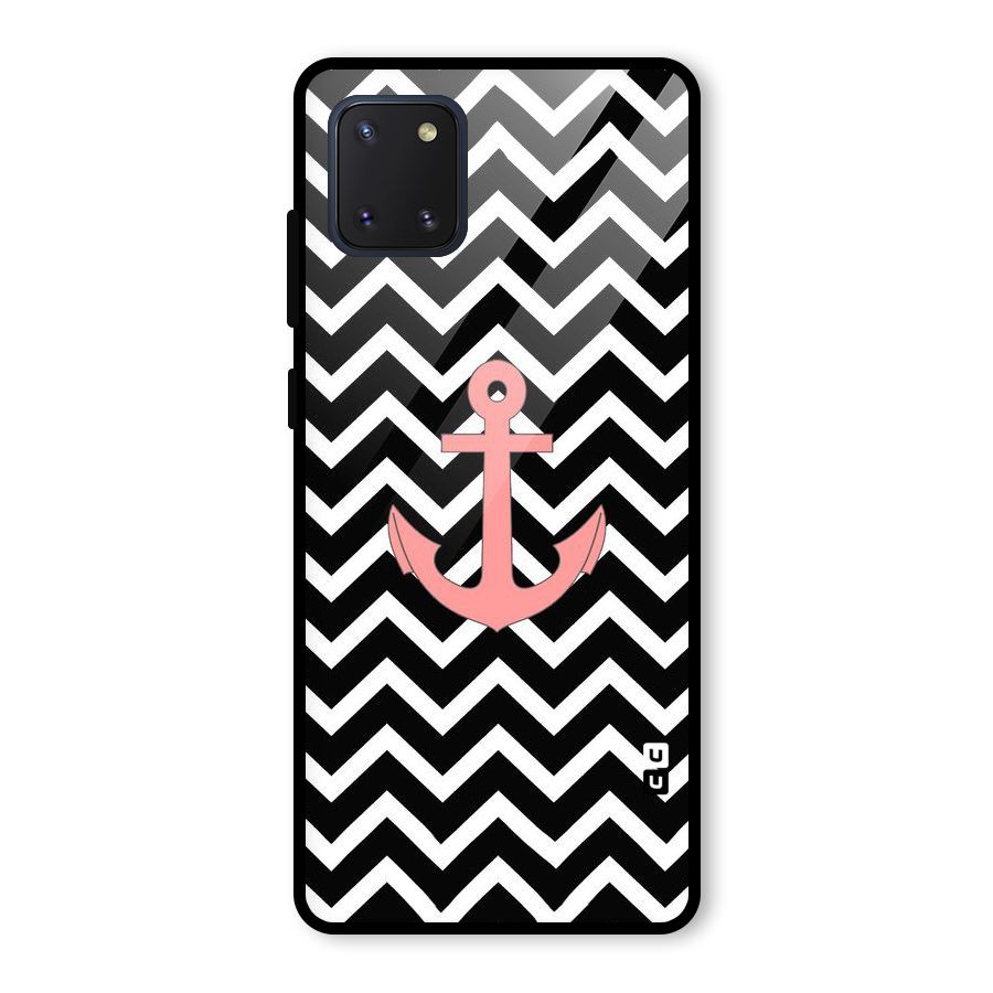 Pink Sailor Glass Back Case for Galaxy Note 10 Lite