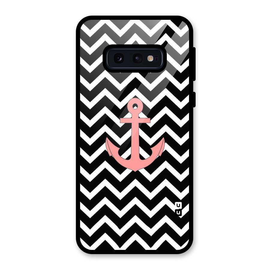 Pink Sailor Glass Back Case for Galaxy S10e