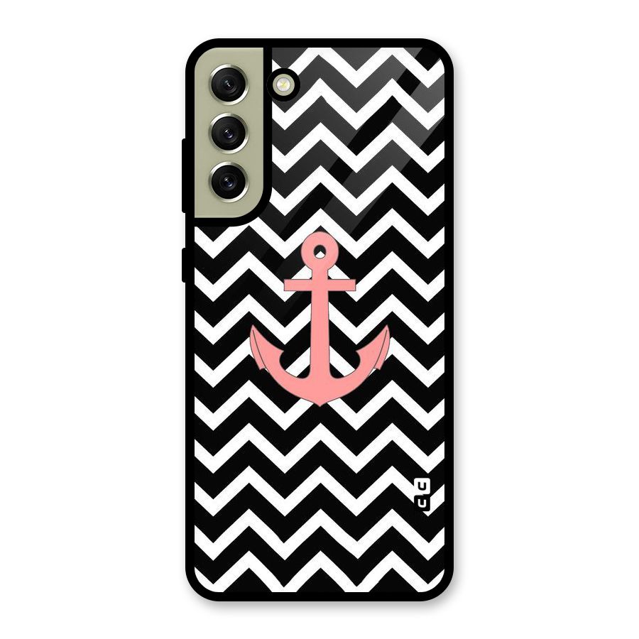 Pink Sailor Glass Back Case for Galaxy S21 FE 5G
