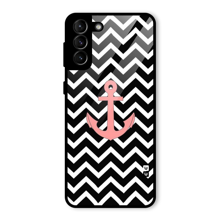 Pink Sailor Glass Back Case for Galaxy S21 Plus