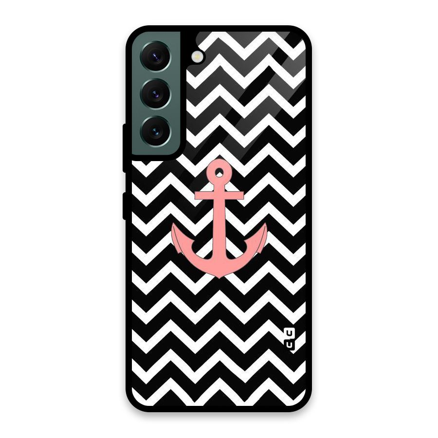 Pink Sailor Glass Back Case for Galaxy S22 5G
