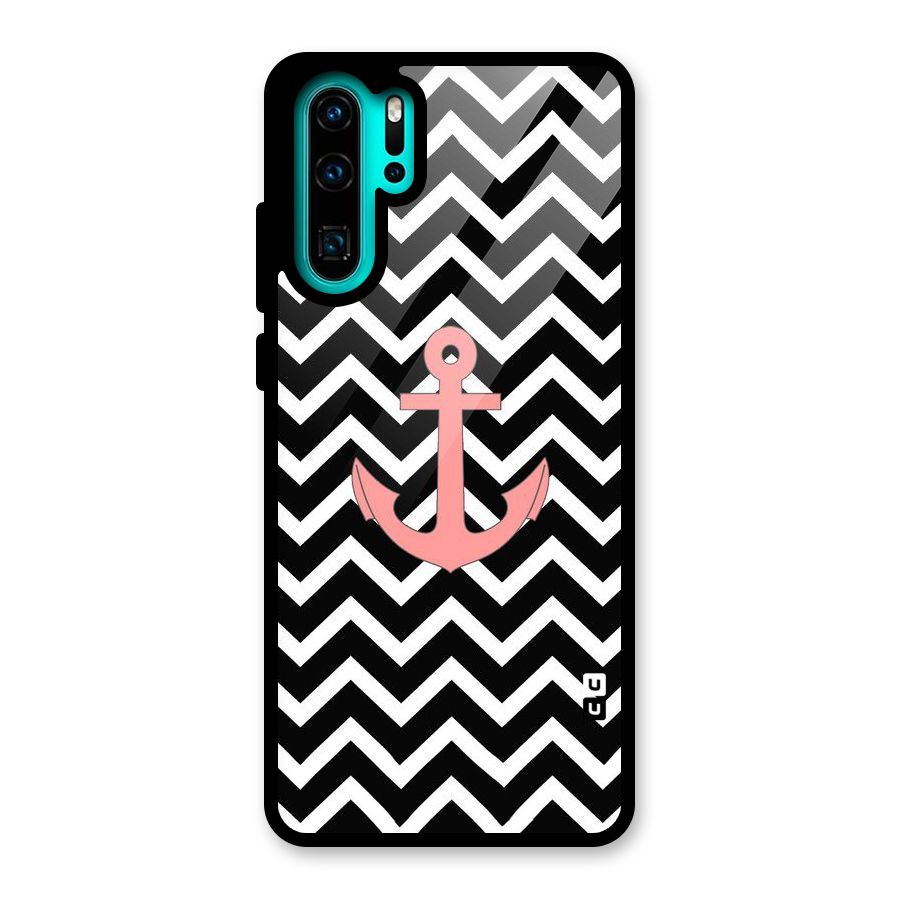Pink Sailor Glass Back Case for Huawei P30 Pro