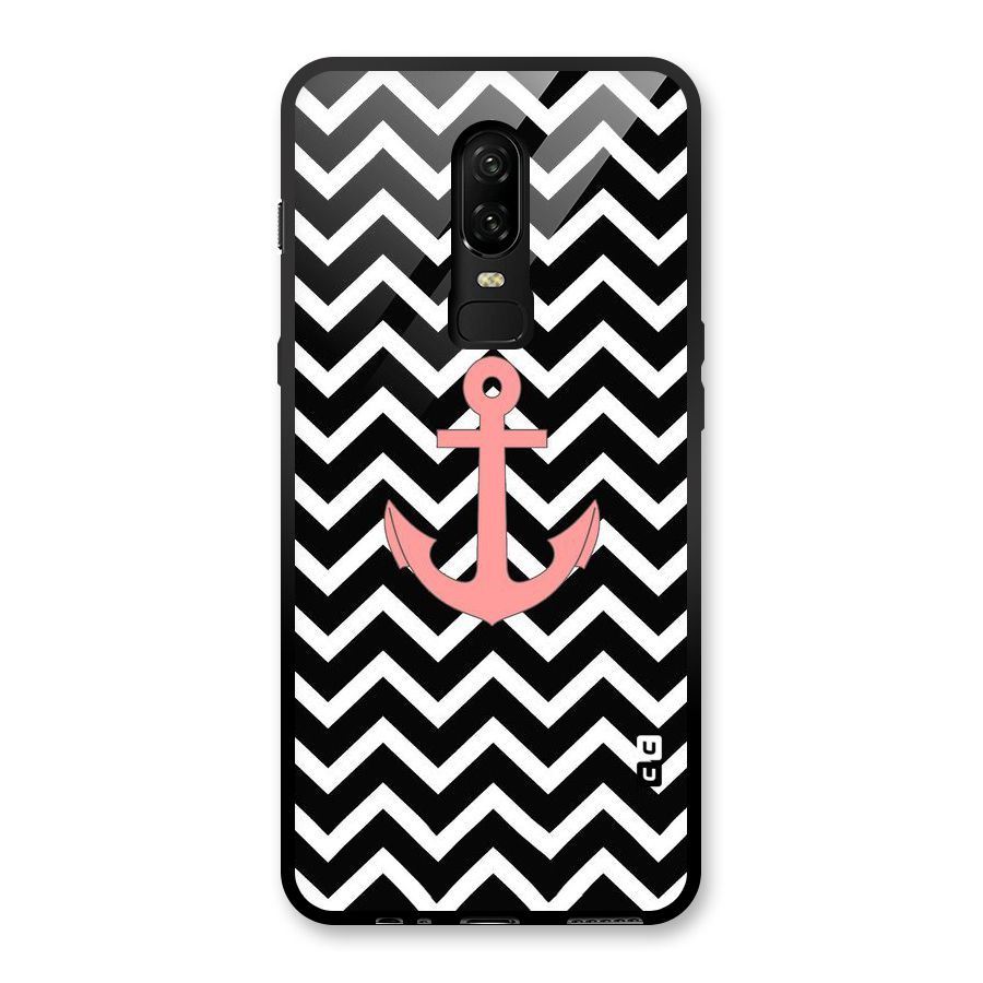 Pink Sailor Glass Back Case for OnePlus 6