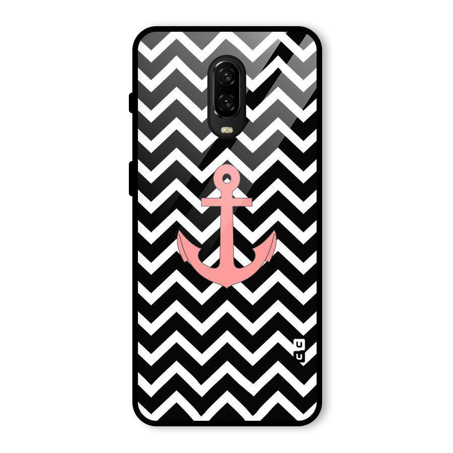 Pink Sailor Glass Back Case for OnePlus 6T