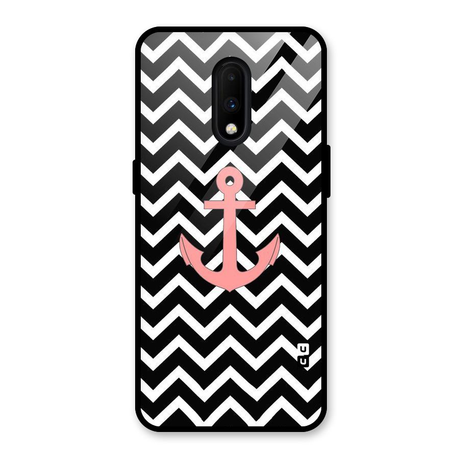 Pink Sailor Glass Back Case for OnePlus 7