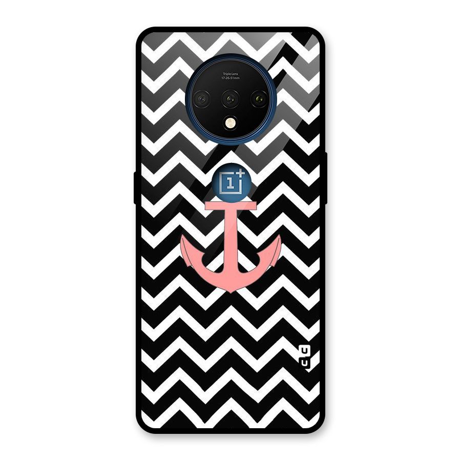 Pink Sailor Glass Back Case for OnePlus 7T