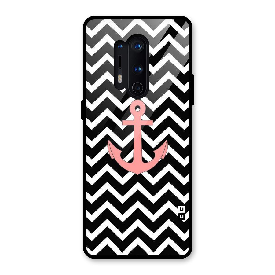 Pink Sailor Glass Back Case for OnePlus 8 Pro