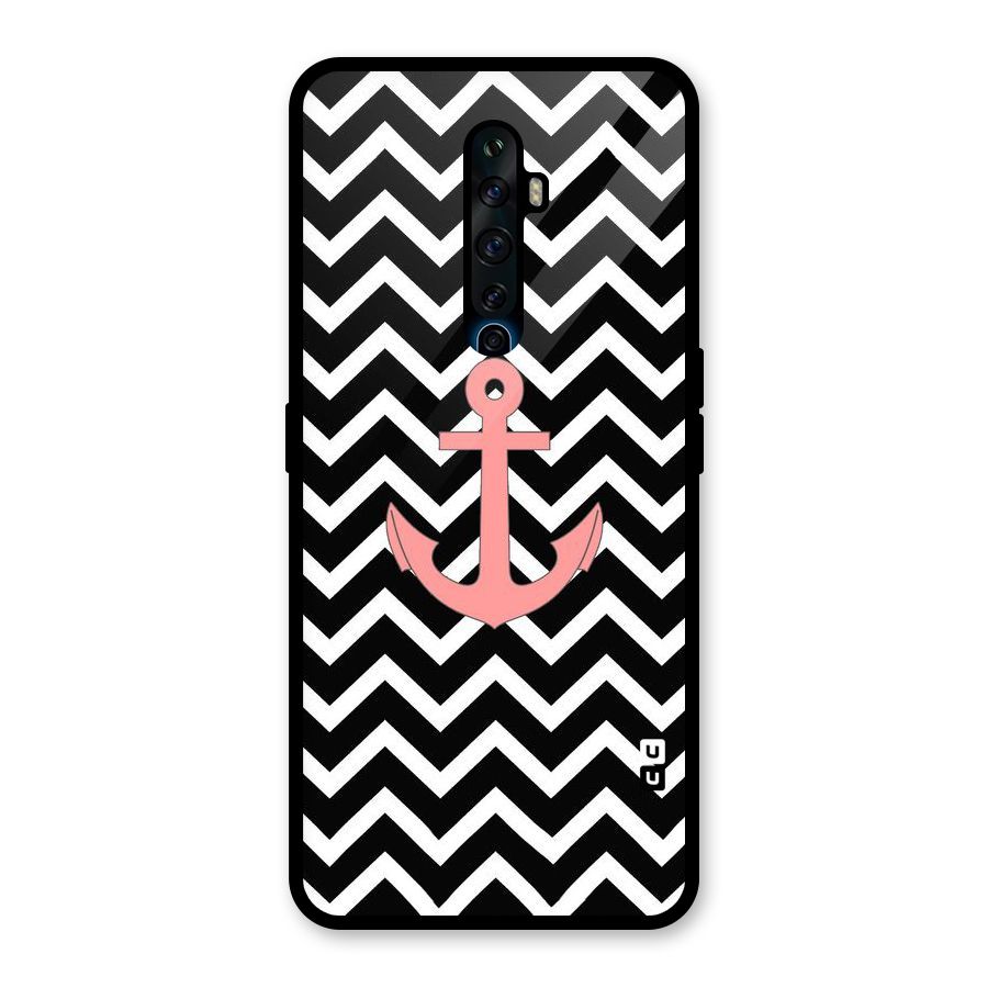 Pink Sailor Glass Back Case for Oppo Reno2 Z
