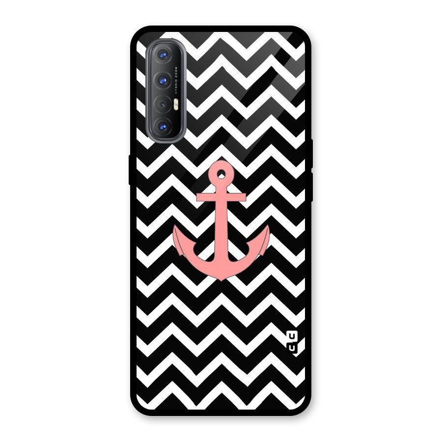 Pink Sailor Glass Back Case for Oppo Reno3 Pro