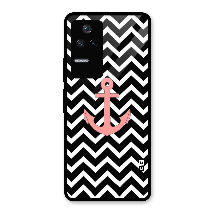 Pink Sailor Glass Back Case for Poco F4 5G