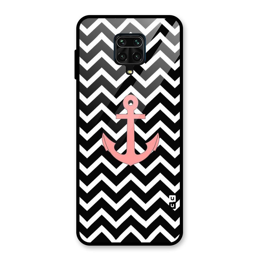 Pink Sailor Glass Back Case for Poco M2 Pro