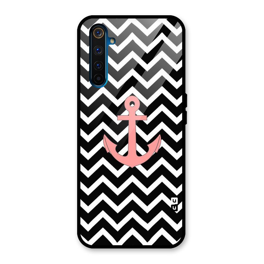Pink Sailor Glass Back Case for Realme 6 Pro