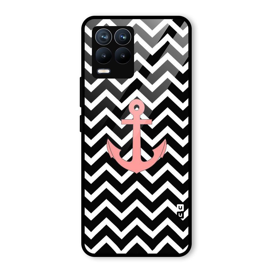 Pink Sailor Glass Back Case for Realme 8 Pro