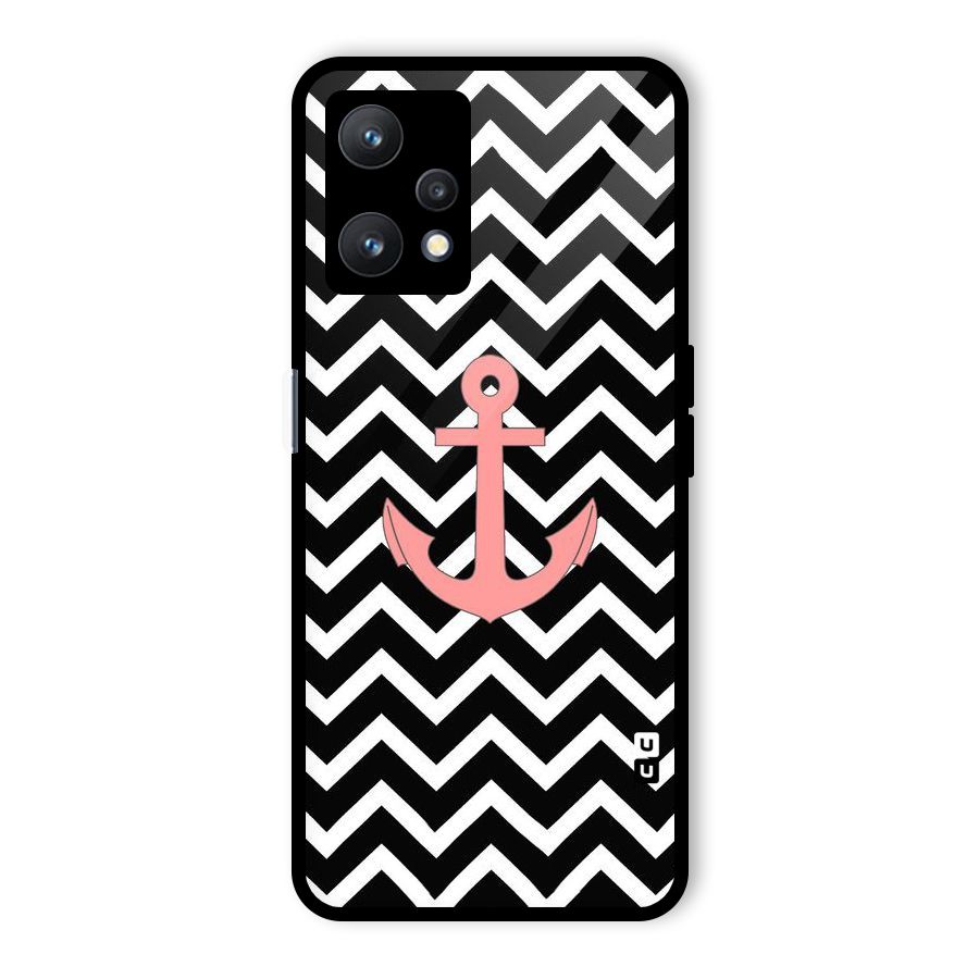 Pink Sailor Glass Back Case for Realme 9 Pro 5G