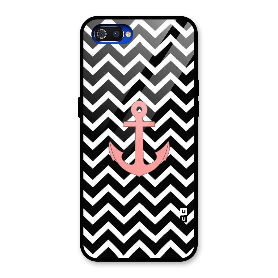 Pink Sailor Glass Back Case for Realme C2