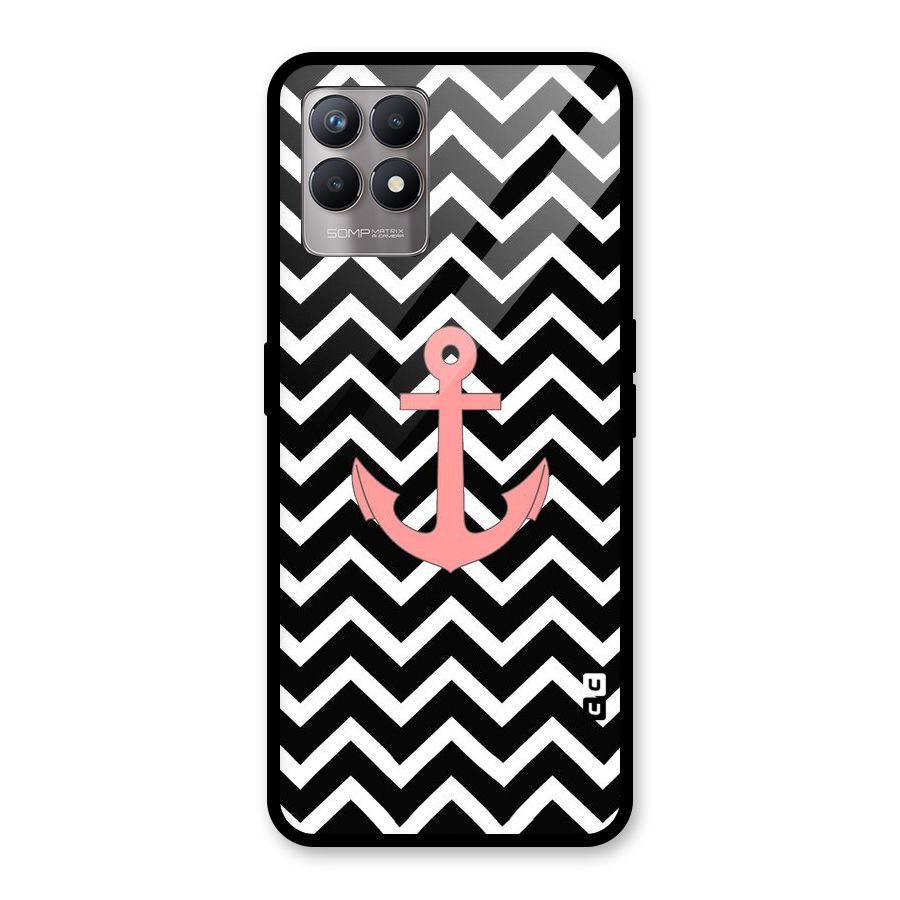 Pink Sailor Glass Back Case for Realme Narzo 50