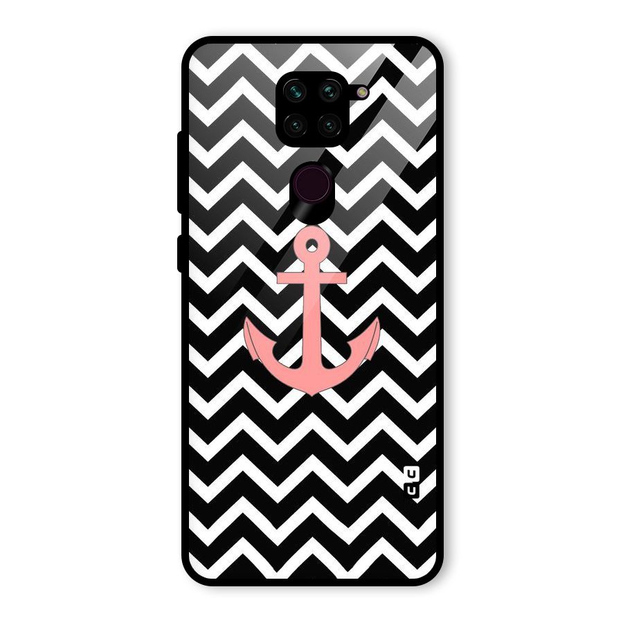 Pink Sailor Glass Back Case for Redmi Note 9