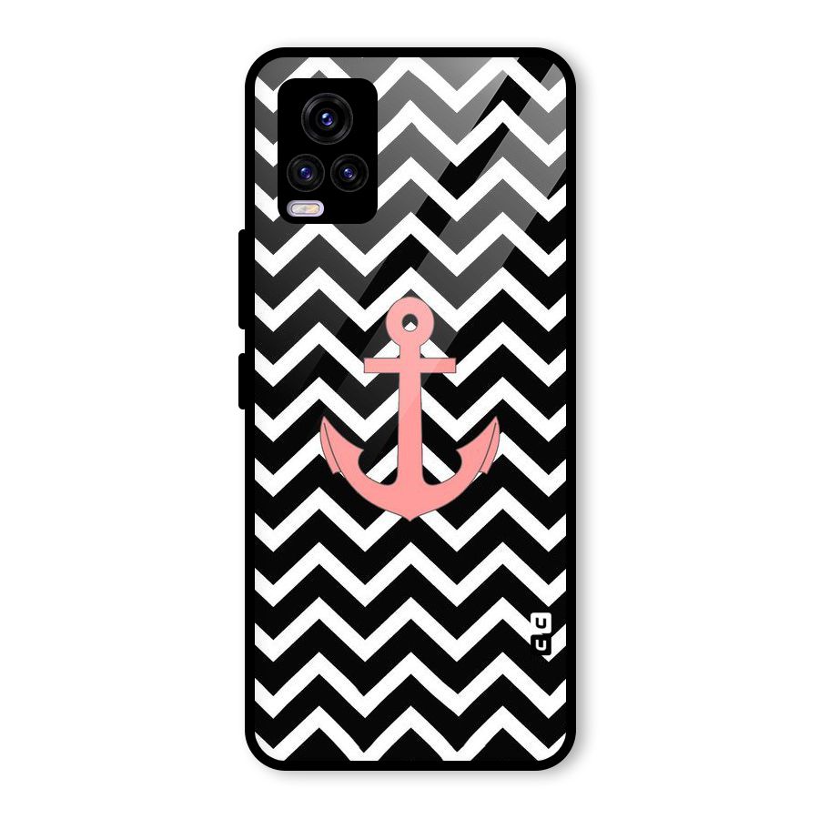 Pink Sailor Glass Back Case for Vivo V20