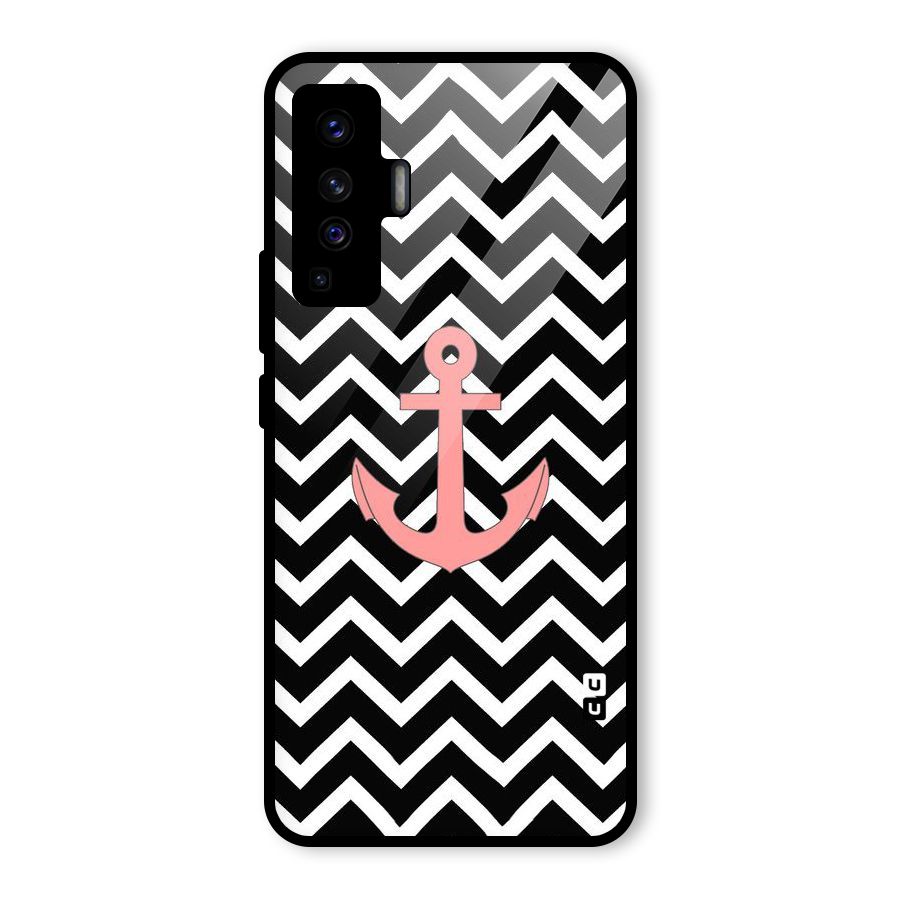 Pink Sailor Glass Back Case for Vivo X50