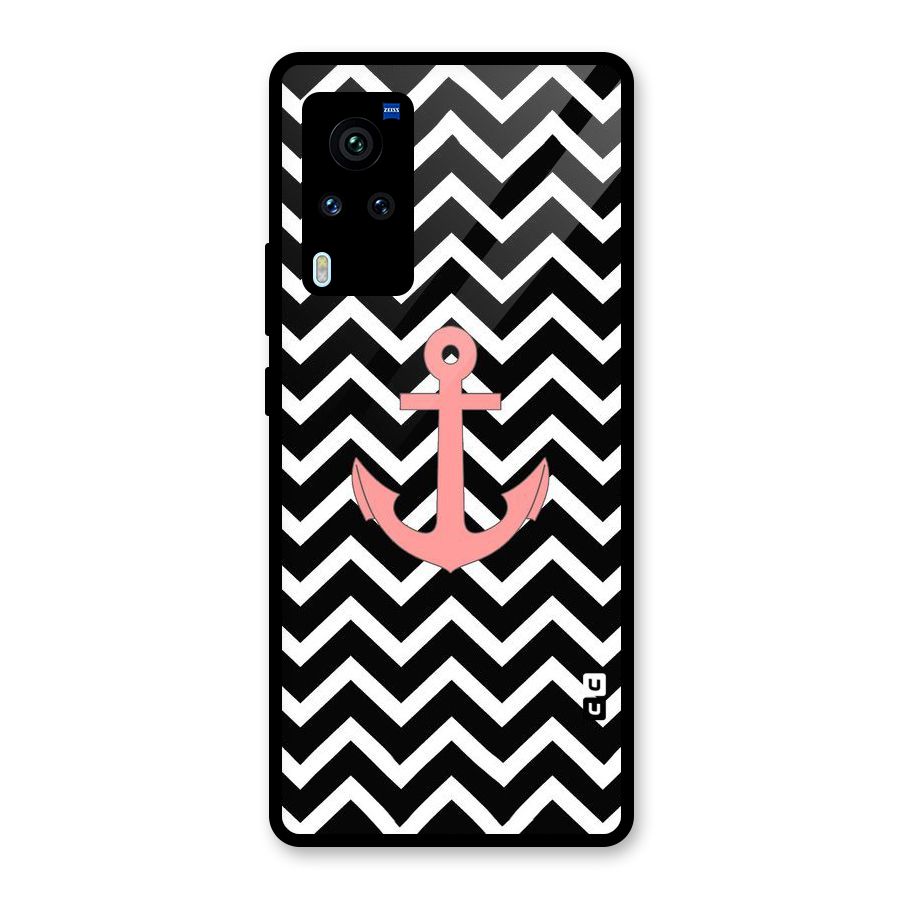 Pink Sailor Glass Back Case for Vivo X60 Pro