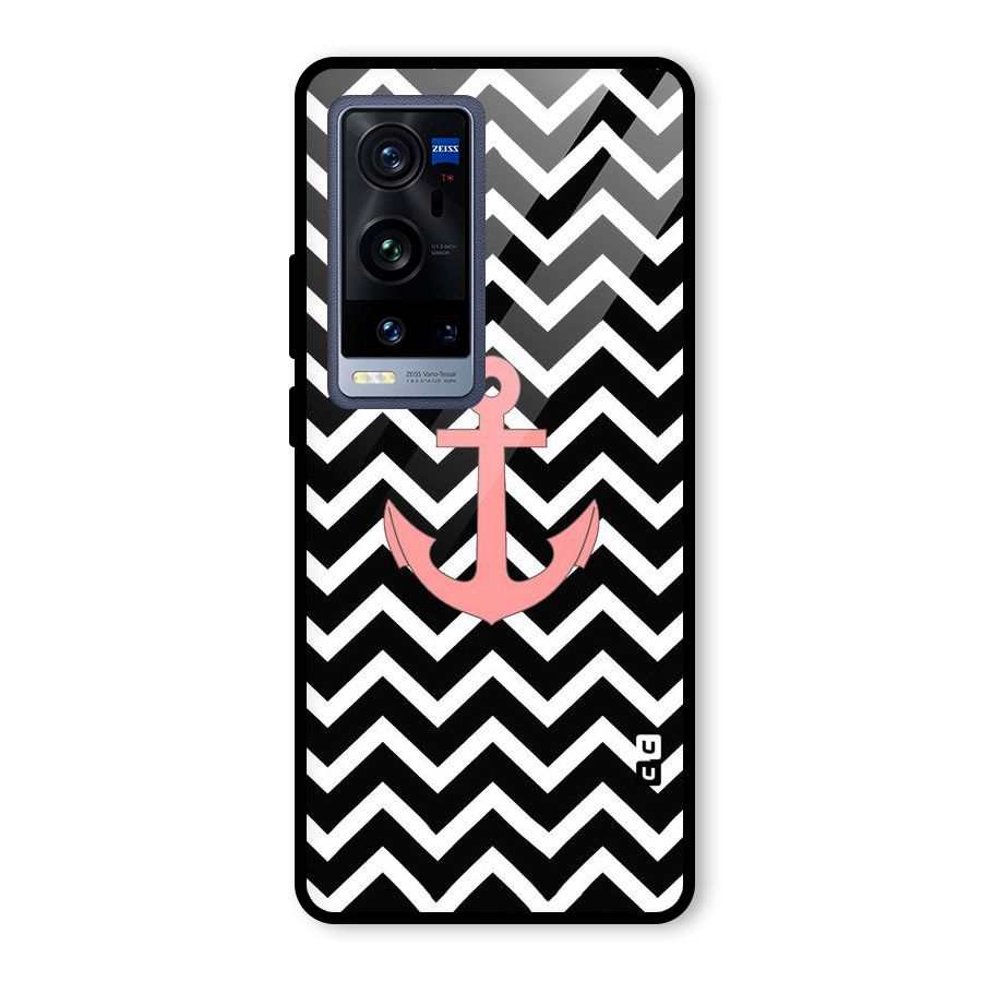 Pink Sailor Glass Back Case for Vivo X60 Pro Plus