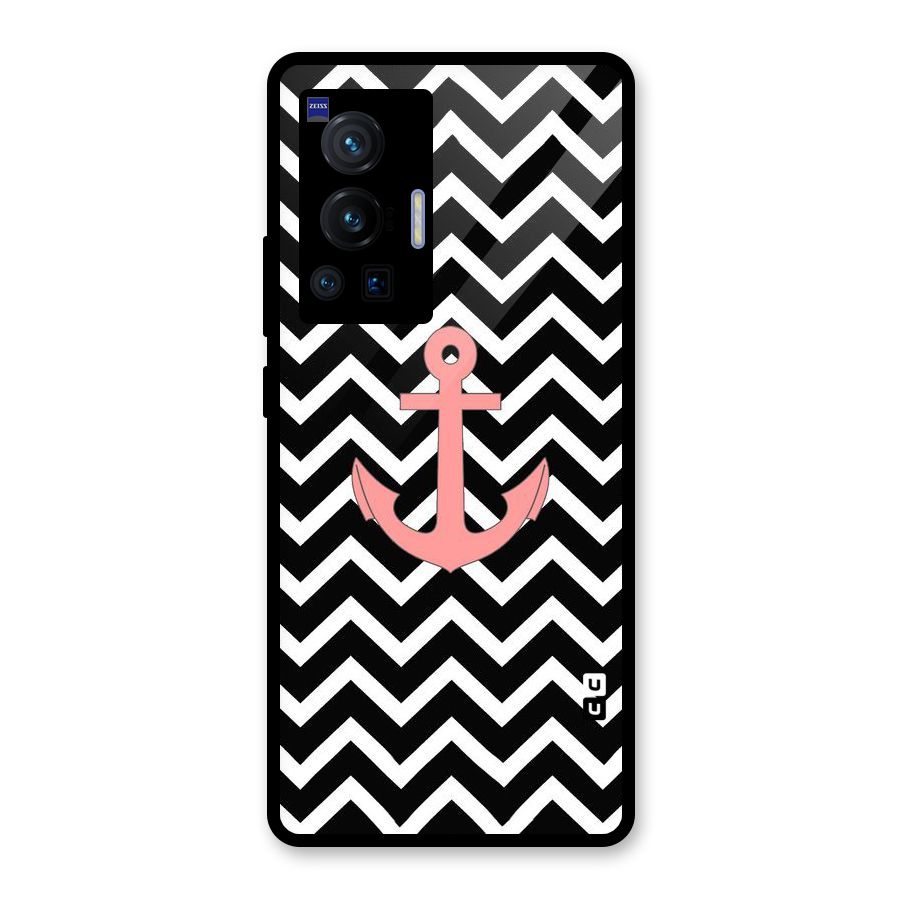 Pink Sailor Glass Back Case for Vivo X70 Pro