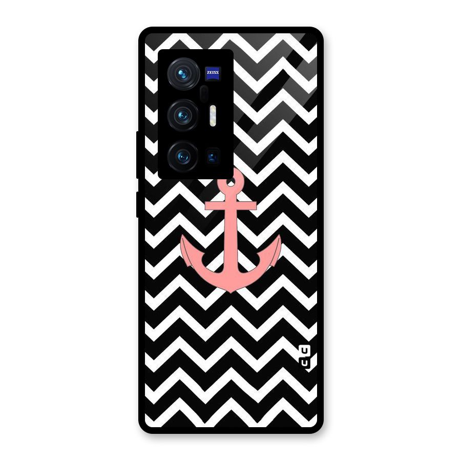 Pink Sailor Glass Back Case for Vivo X70 Pro Plus