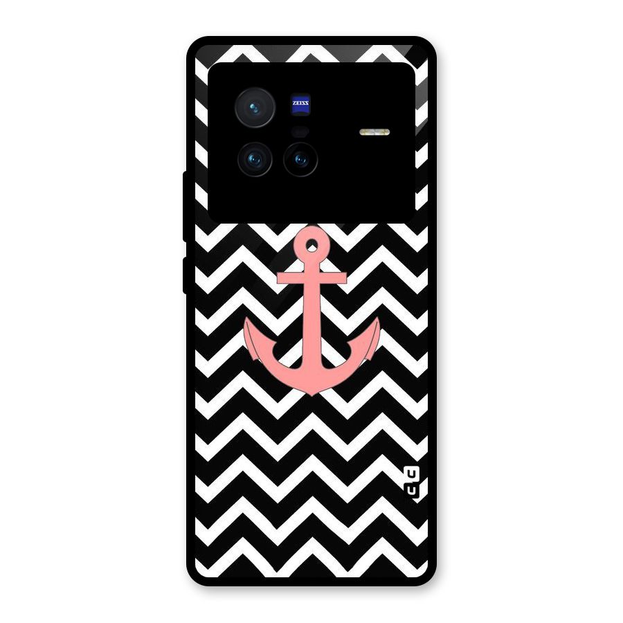 Pink Sailor Glass Back Case for Vivo X80