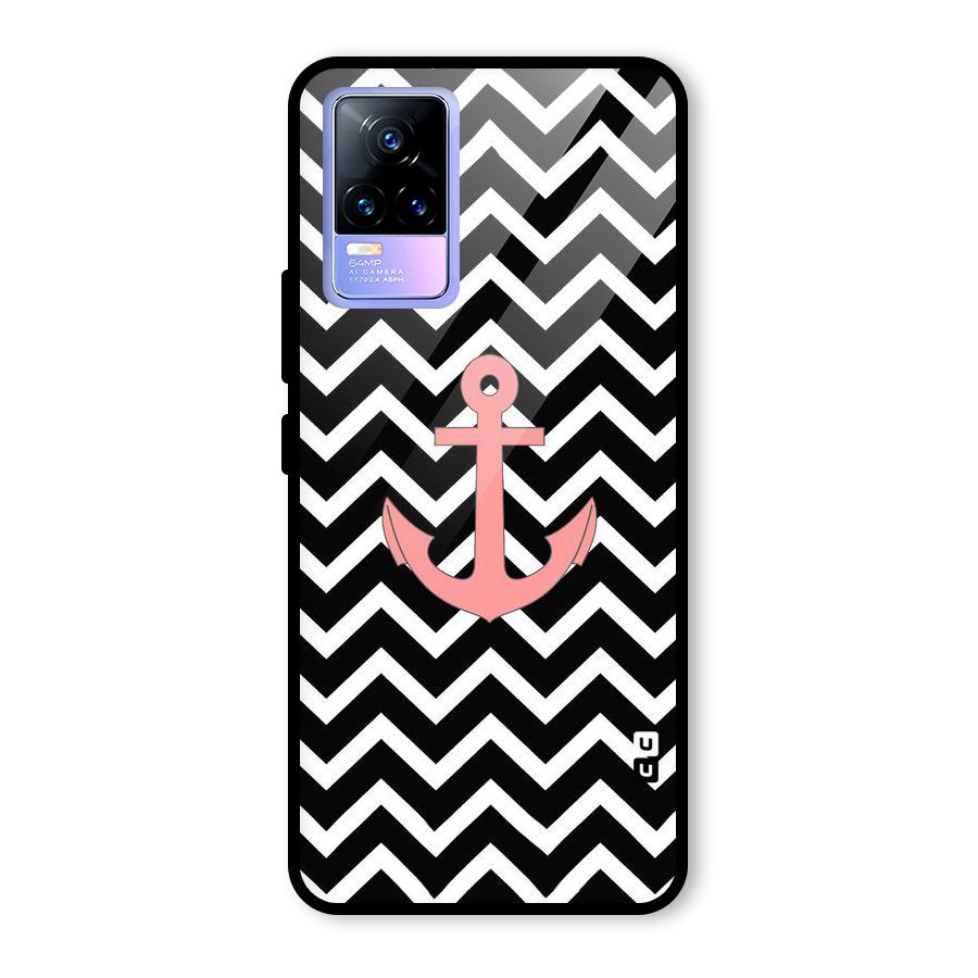 Pink Sailor Glass Back Case for Vivo Y73