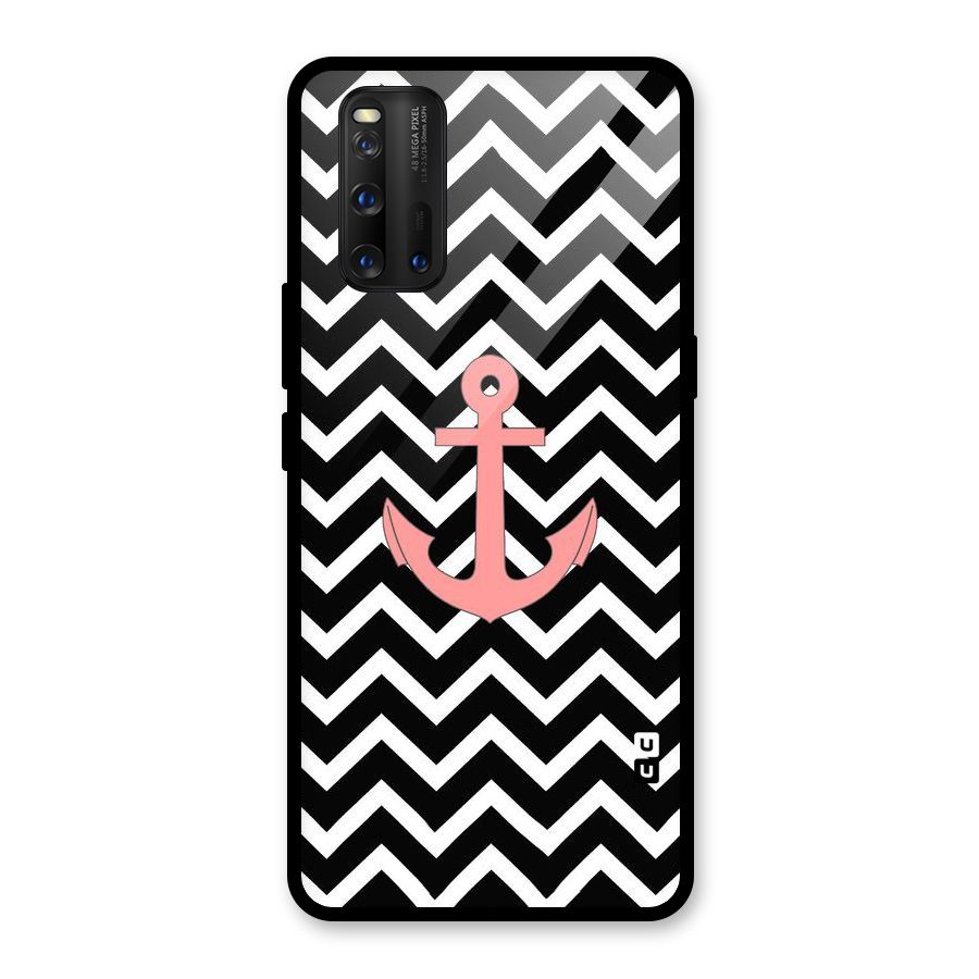 Pink Sailor Glass Back Case for Vivo iQOO 3