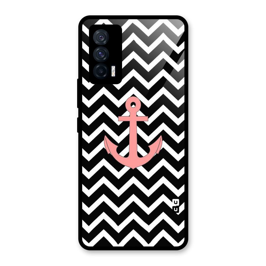 Pink Sailor Glass Back Case for Vivo iQOO 7 5G