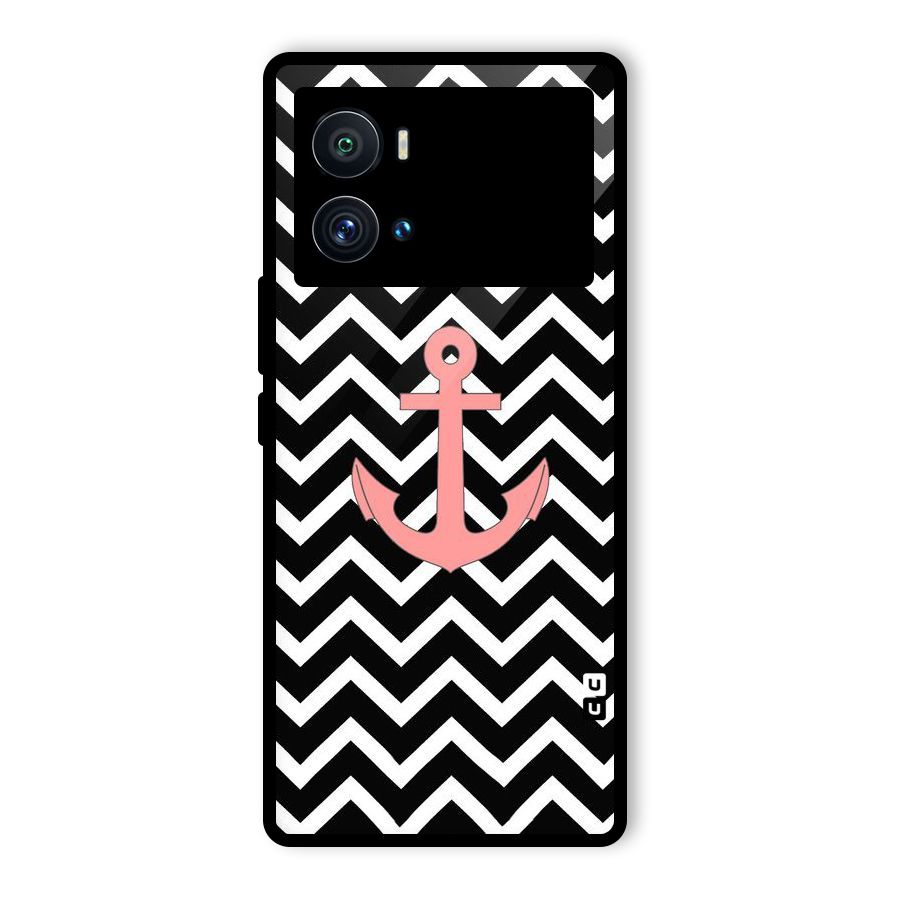 Pink Sailor Glass Back Case for Vivo iQOO 9 Pro