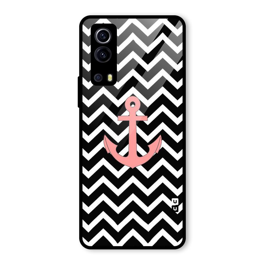 Pink Sailor Glass Back Case for Vivo iQOO Z3