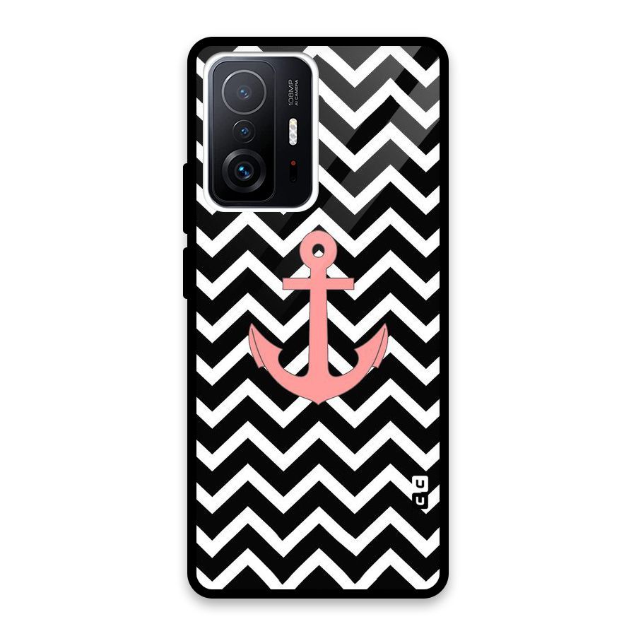 Pink Sailor Glass Back Case for Xiaomi 11T Pro